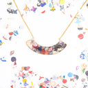 Collana con coriandoli