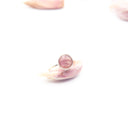 Anello in argento con buccia d'aglio