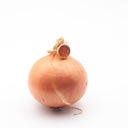 Anello in ottone con buccia di cipolla dorata