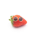 Orecchini da lobo con fragola