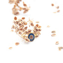 Anello in ottone con seme di ombrellino pugliese