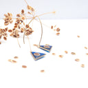 Orecchini pendenti con seme di ombrellino pugliese