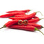 Orecchini a lobo con peperoncino