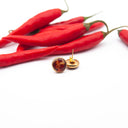 Orecchini a lobo con peperoncino