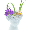 Anello in ottone con fiori primaverili