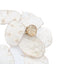 Anello con foglia di Lunaria e dettagli in foglia dorata