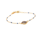 Bracciale con ciondolo in sabbia