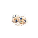Orecchini da lobo con elementi marini