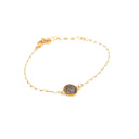 Bracciale con ciondolo in sabbia