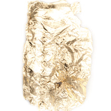 Carica l&#39;immagine nel visualizzatore di Gallery, Girocollo rigido, ciondoli con polvere di caffè e foglie d&#39;oro
