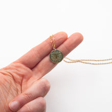 Load image into Gallery viewer, Wild carrot flower pendant necklace
