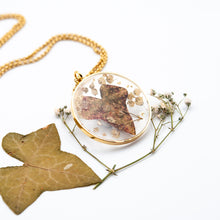 Load image into Gallery viewer, Wild carrot flower pendant and necklace
