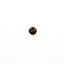 Anello regolabile in ottone con fuliggine e foglie d'oro